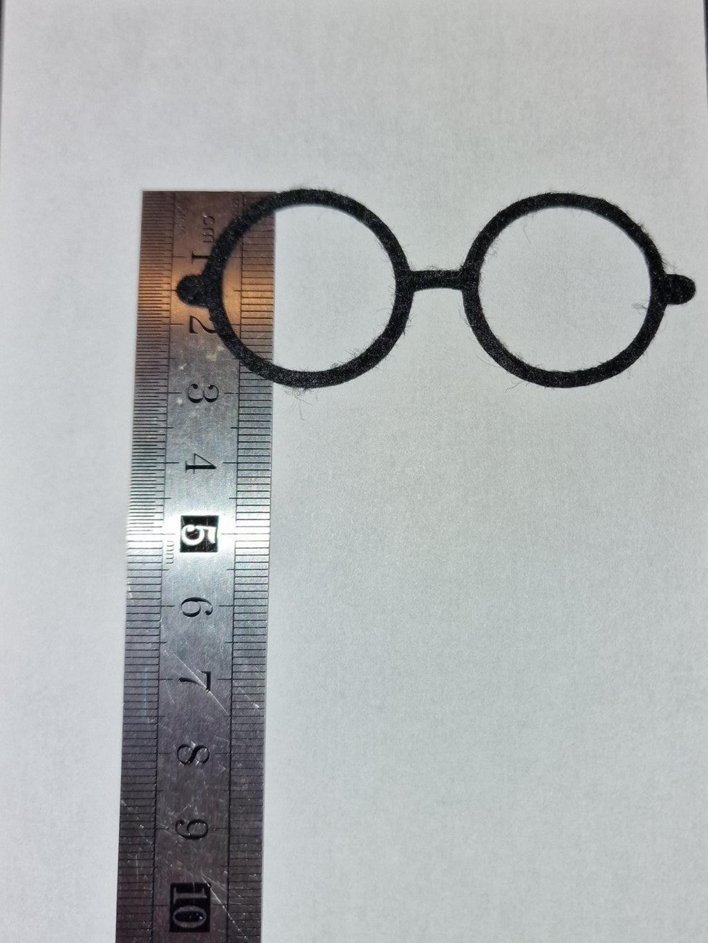 Felt Glasses and Ties. Different Colour Ties Available. Plushie. Amigurimi. Crafts