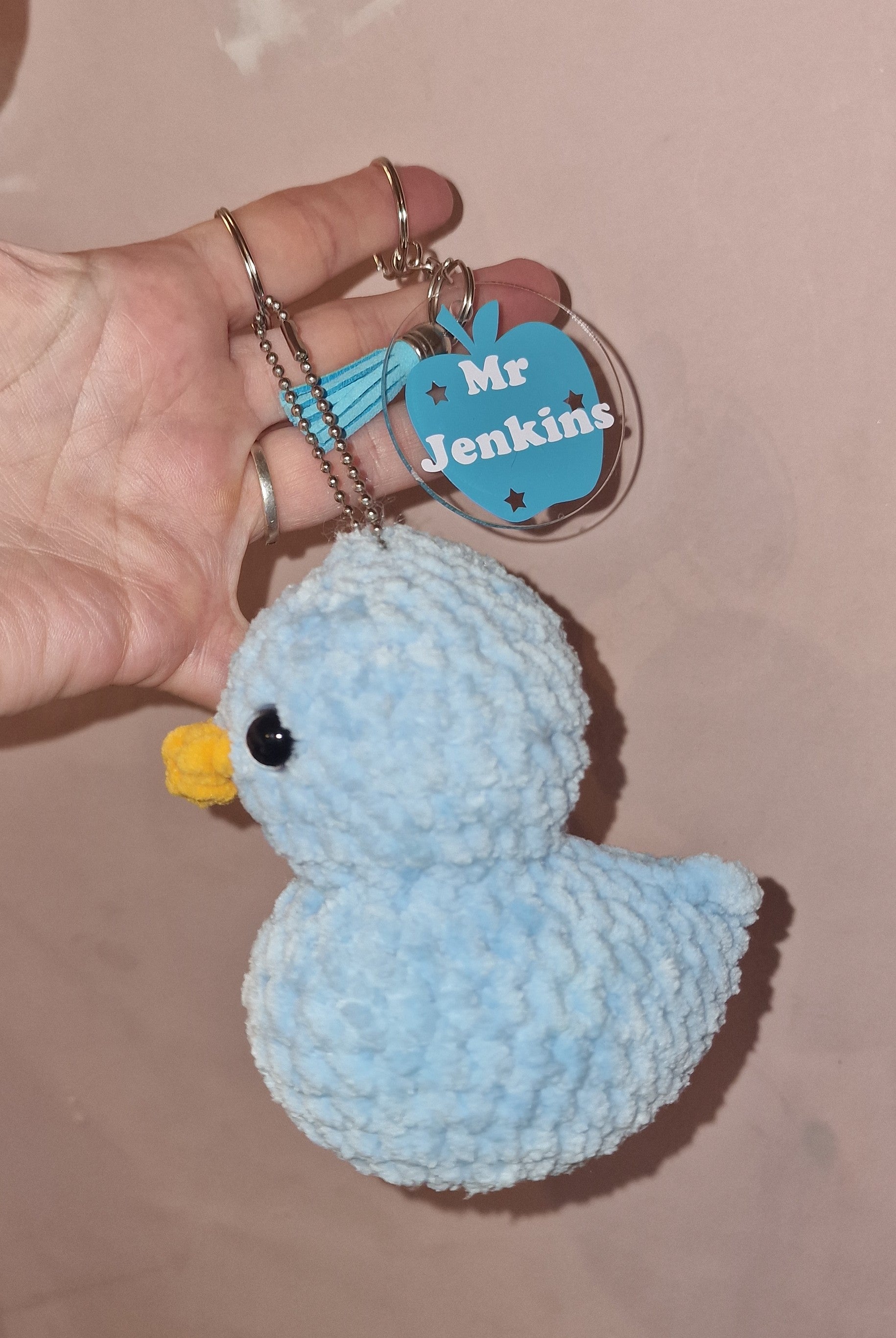 Teachers Gifts Duckie Plushie and Keyring Bundle