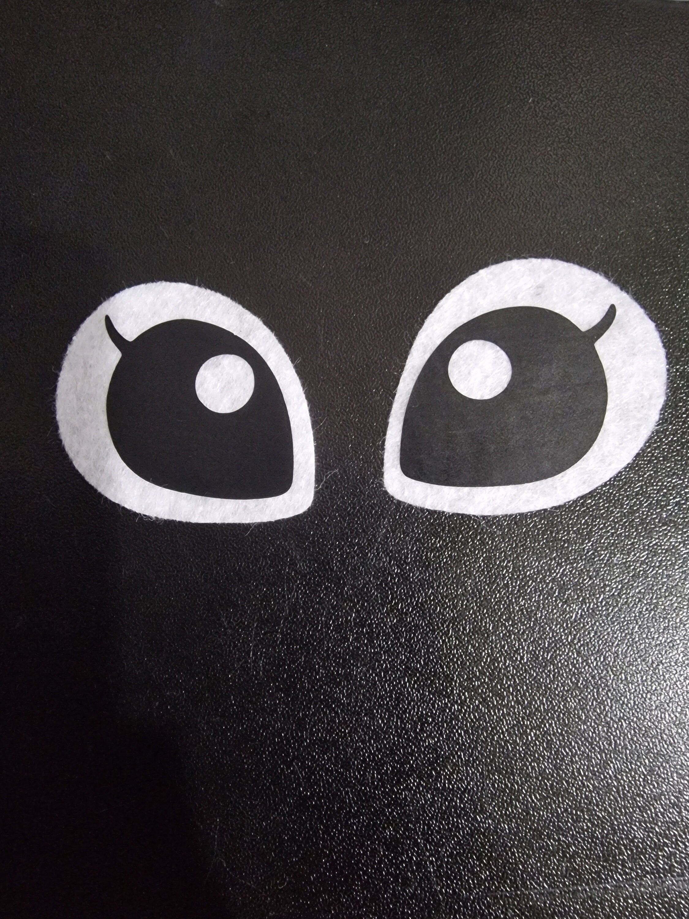 Alien Felt Eyes: Amigurumi Plushie Craft Eyes (0.5"-2.5")