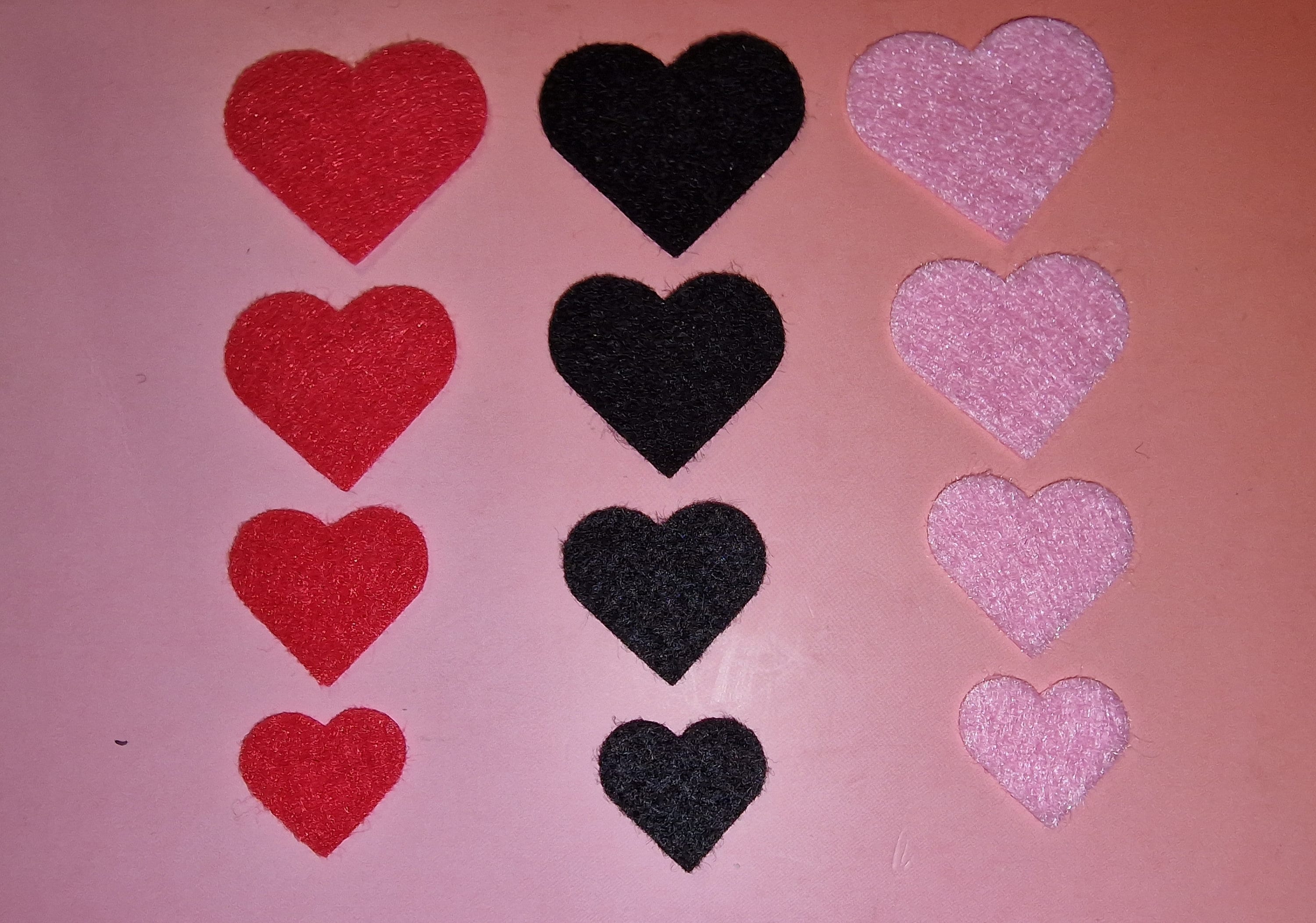 Felt Hearts For Amigurumi/Crafts. Combined Delivery Available