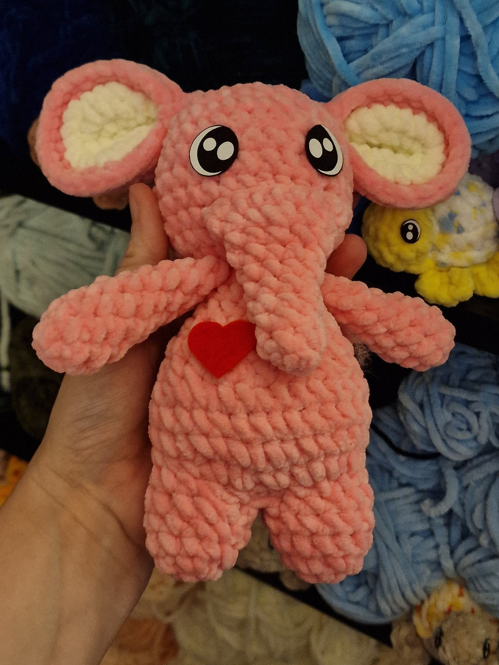 Felt Hearts For Amigurumi/Crafts. Combined Delivery Available