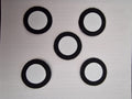5pcs Ball Buttons. Pokeballs.  Felt/Vinyl Eyes Amigurumi Craft (25-35mm)
