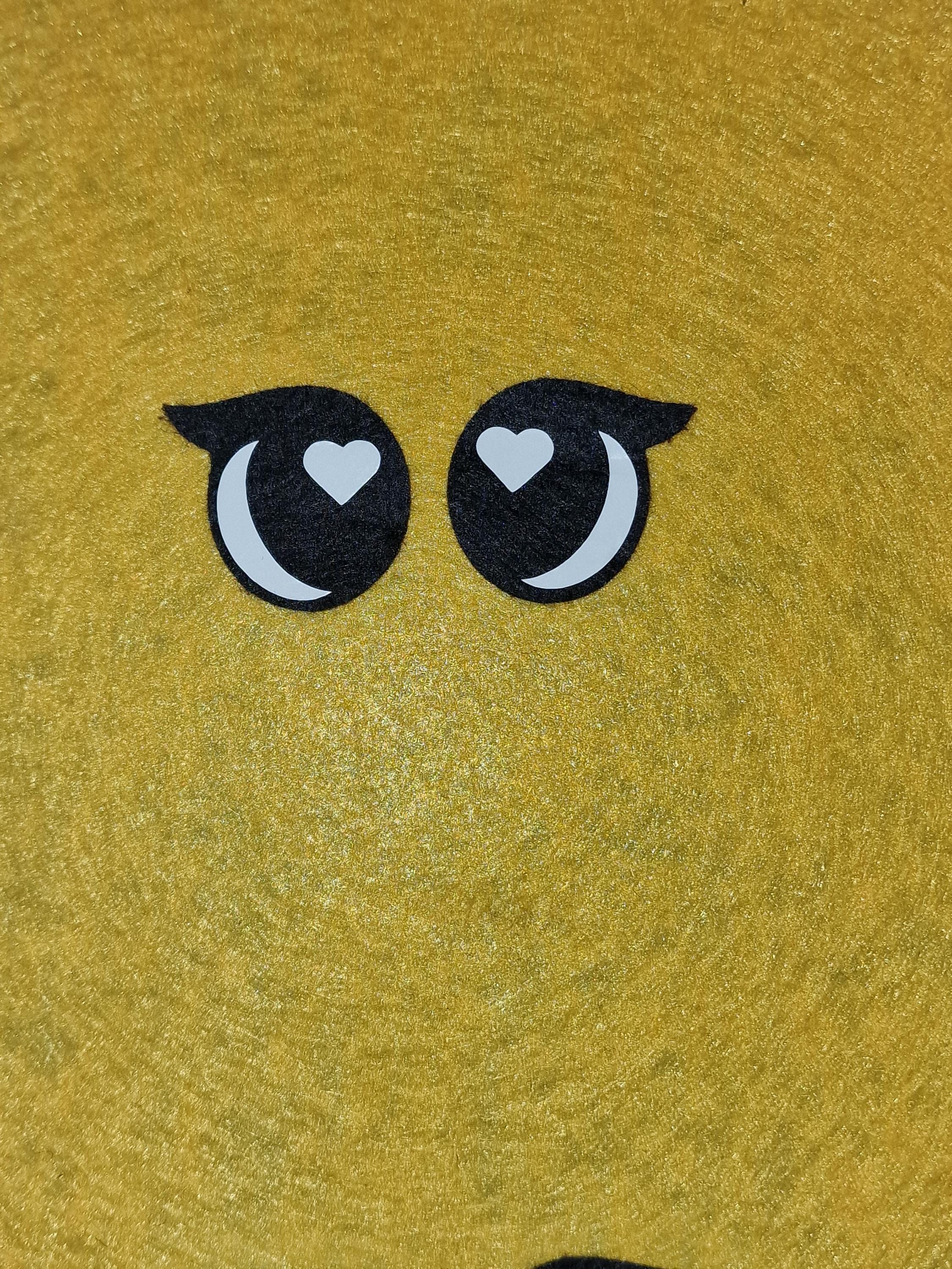 Single Lash Moon Felt + Vinyl Eyes 5 Sets (25-40mm)