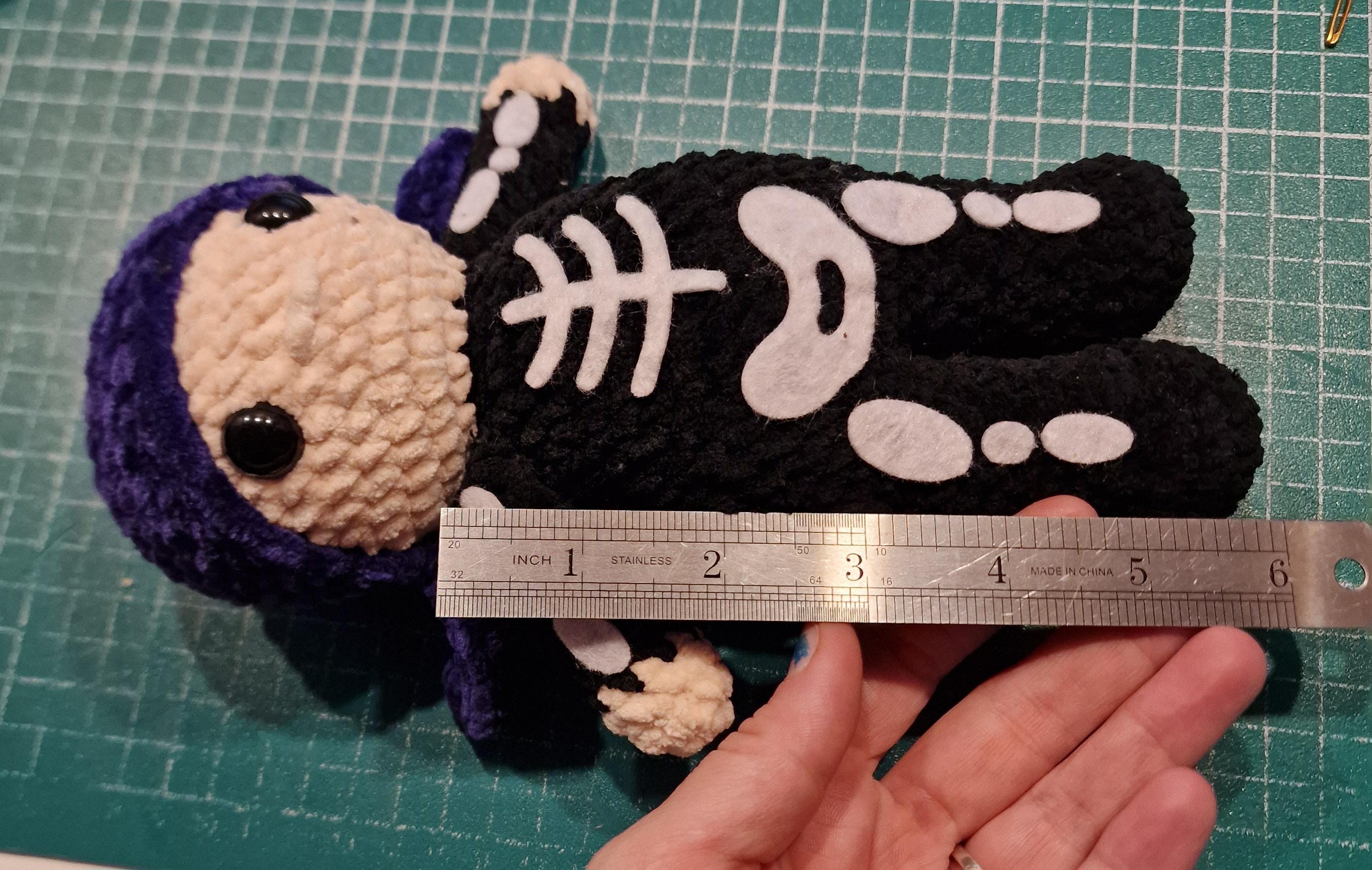 Felt Pieces Full Skeleton Set. Suitable For Dolls, Plushies, Crafts, etc.