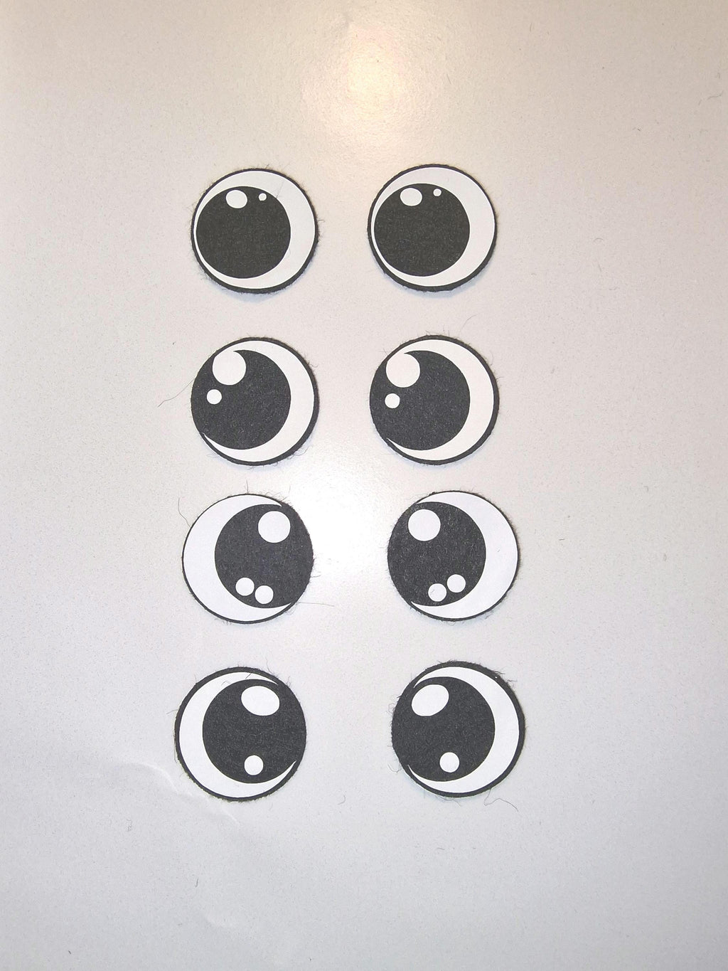 Amigurumi Eyes: Felt & Vinyl, 20-60mm (5 Sets/10 Eyes) Made To Order