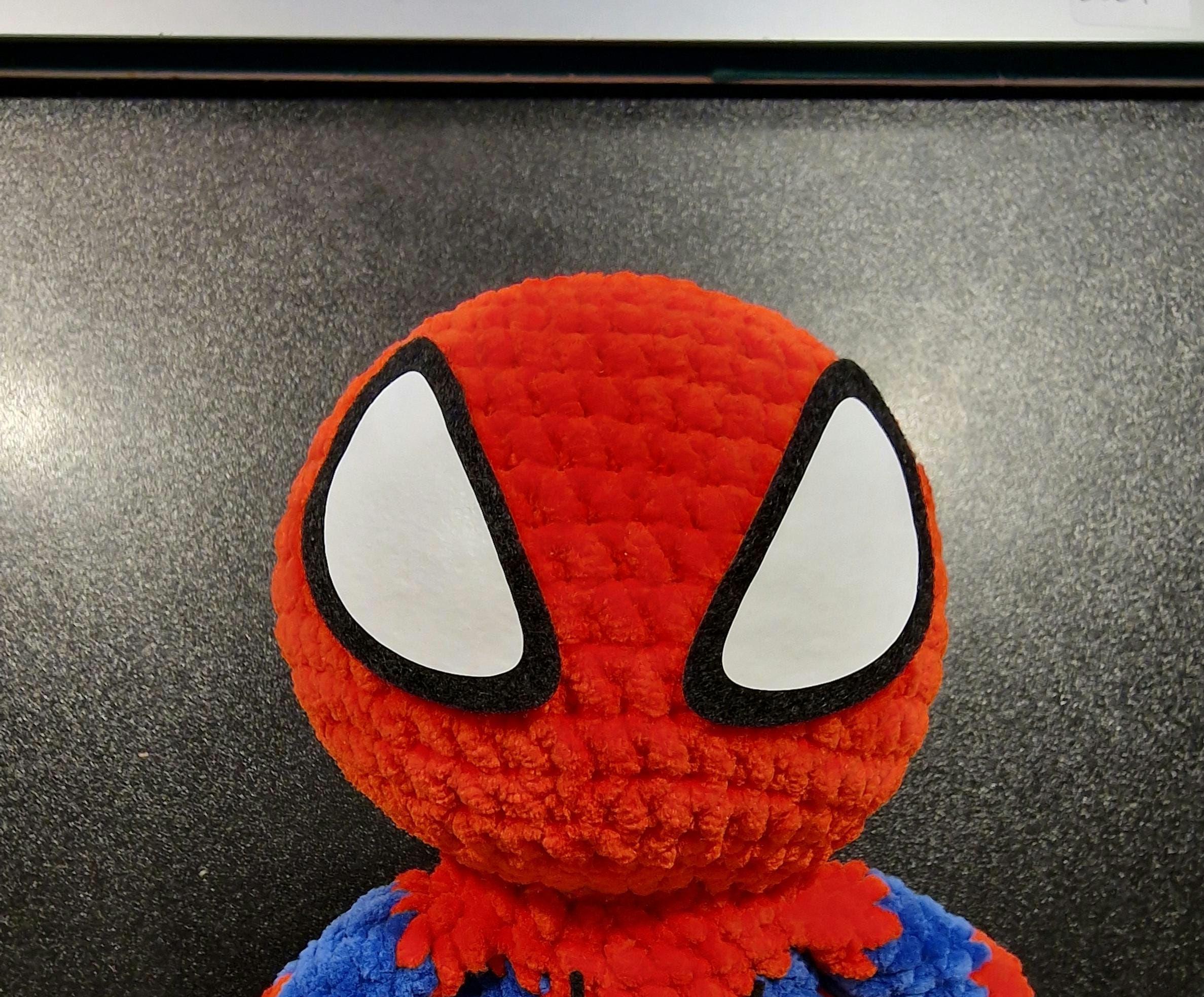 Felt & Vinyl Spider Eyes: Amigurumi Plushie Craft Eyes (3-6cm)