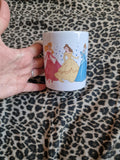 Sublimated Princesses Ceramic Mug, 11oz, Boxed, NEW