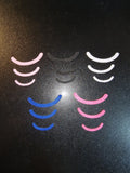 Set of 5 Felt Thin Mouths Amigurumi Craft (30-50mm)