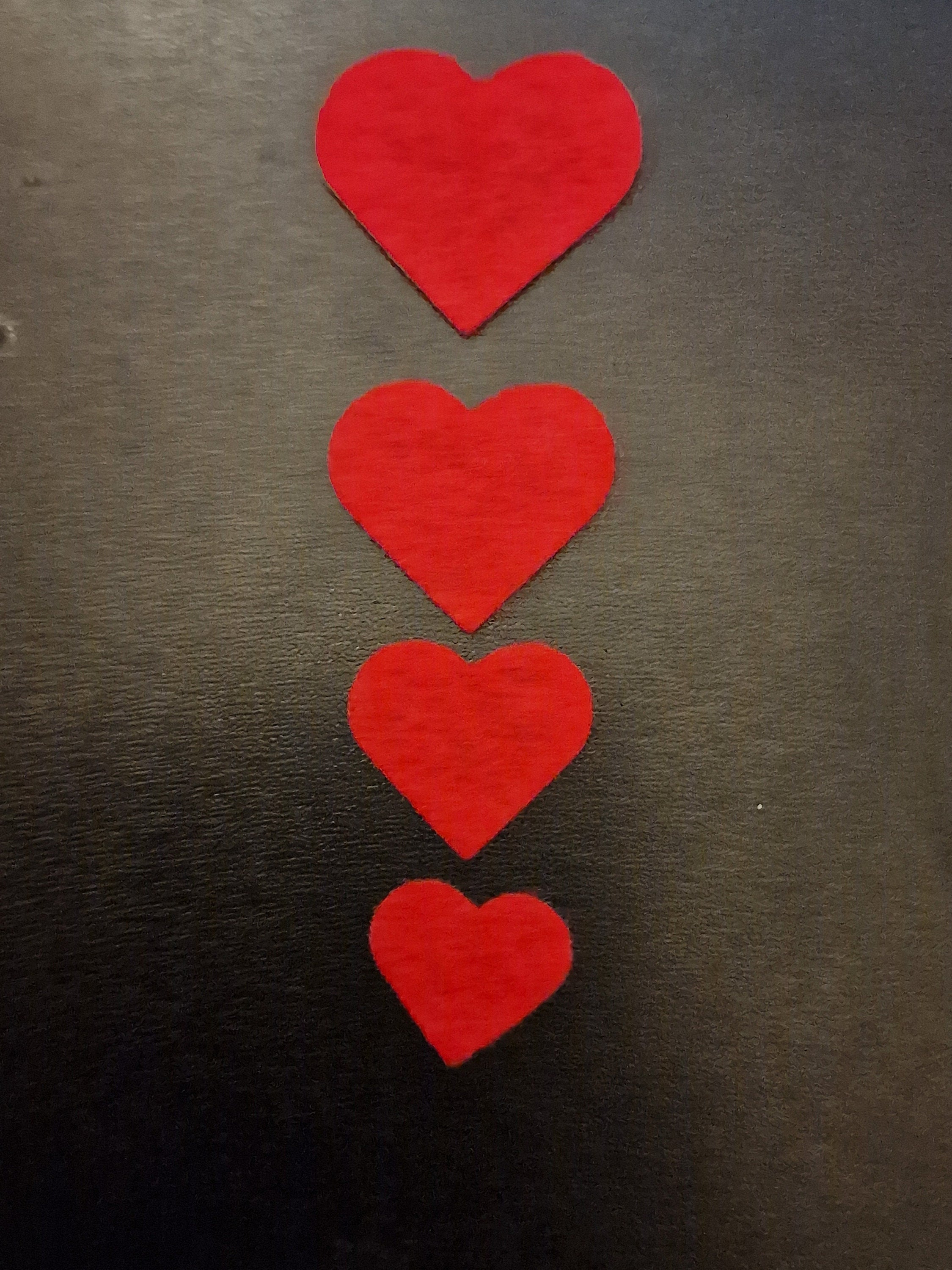 Felt Hearts For Amigurumi/Crafts. Combined Delivery Available