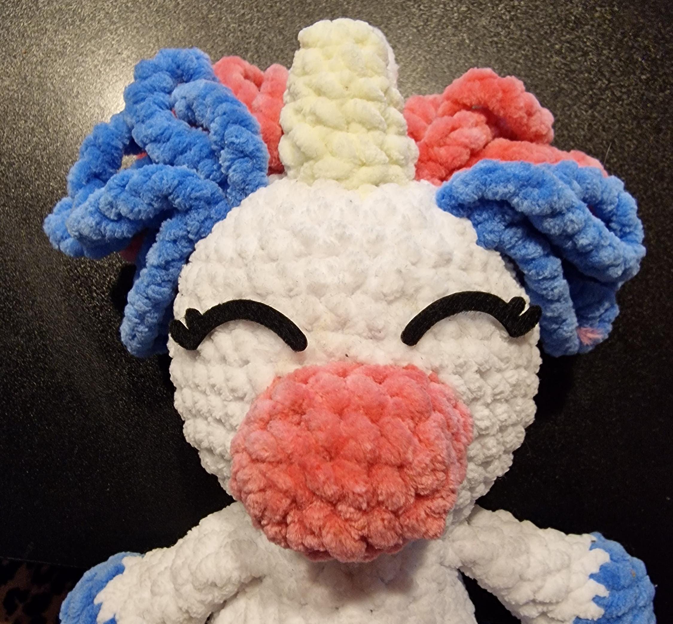 5 Set (10 lashes)  Lashes Unicorn/Doll/Amigurumi.  Different Styles. (1.5"-3")