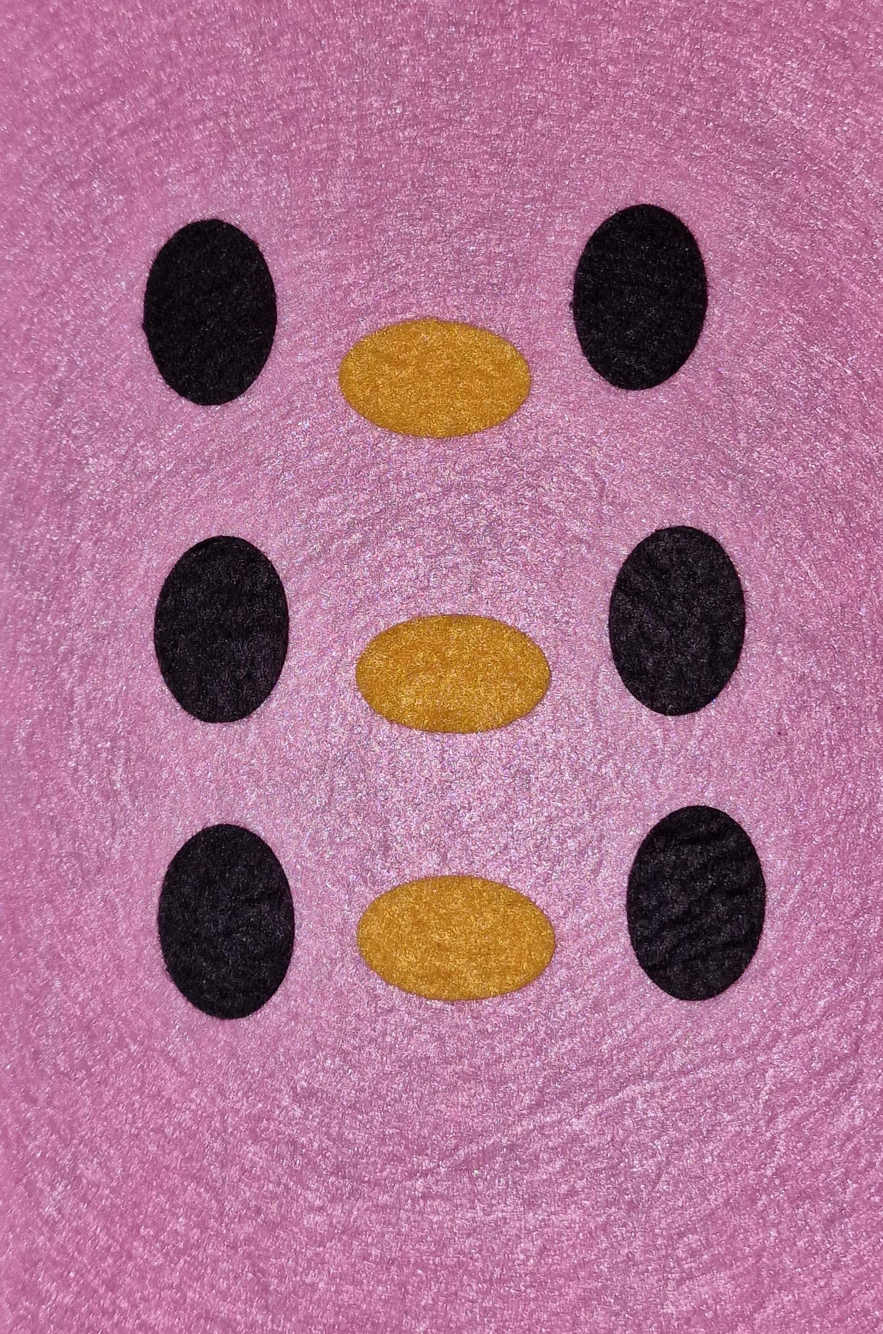 Cat Felt Face Eyes 3 Sets (1.5-2.5cm)