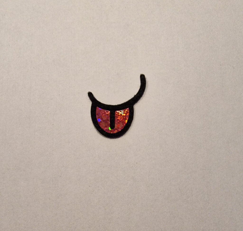 Set of 5 Felt and Vinyl Mouths Amigurumi Craft STYLE 2 (30mm-50mm)