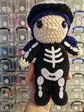 Felt Pieces Full Skeleton Set. Suitable For Dolls, Plushies, Crafts, etc.