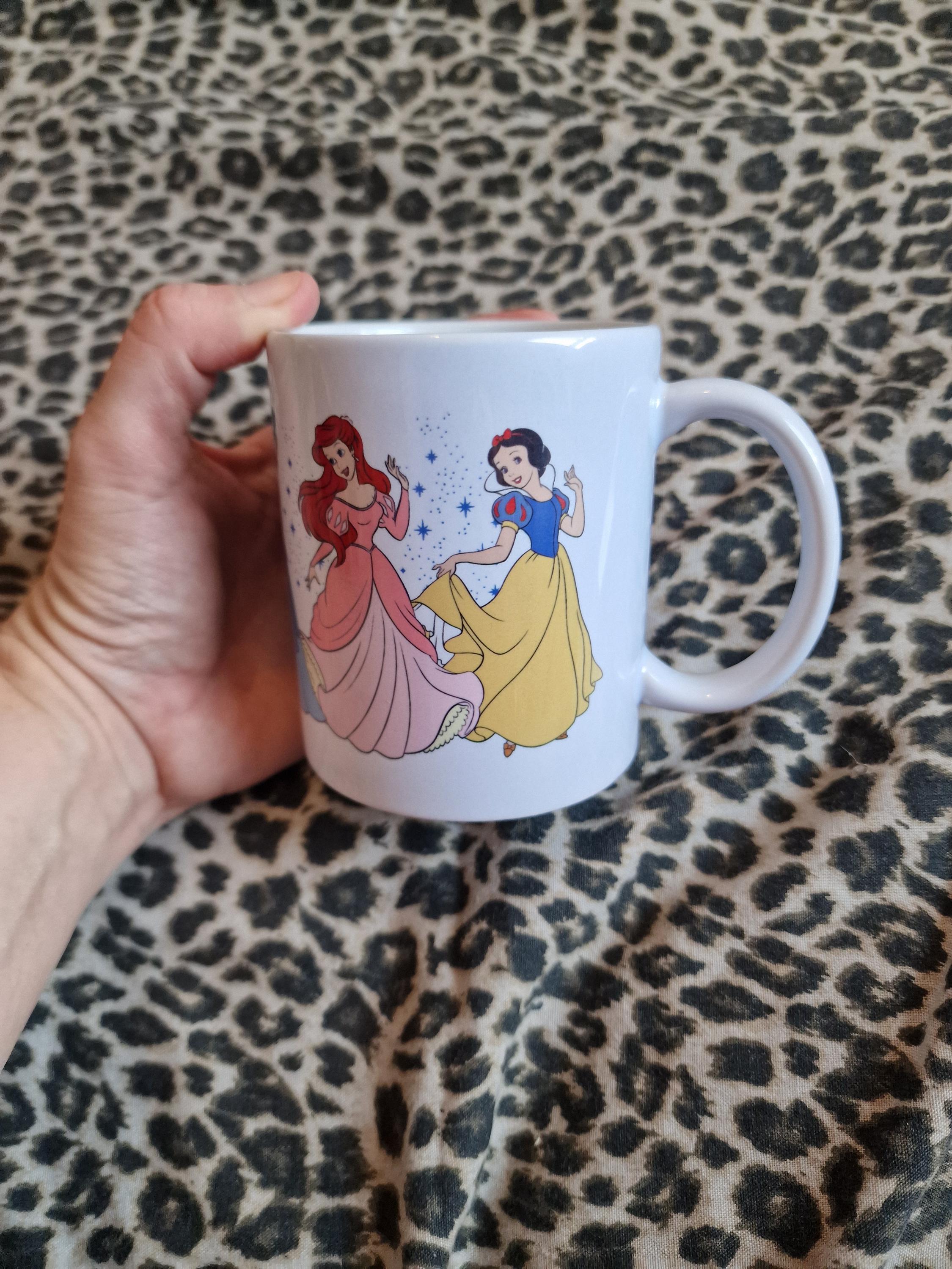 Sublimated Princesses Ceramic Mug, 11oz, Boxed, NEW