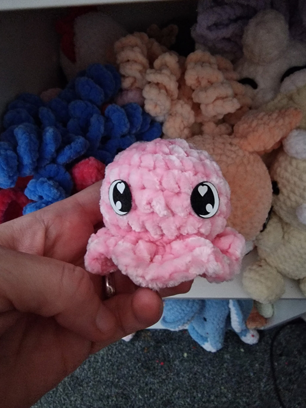 Felt Amigurumi Eyes - Simply Felt/Vinyl, 5 Sets (10mm-60mm)