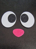 Bunny Felt/Vinyl Eyes Amigurumi Craft Eyes